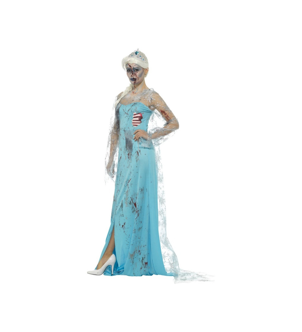 Kostým na halloween - Zombie Elsa