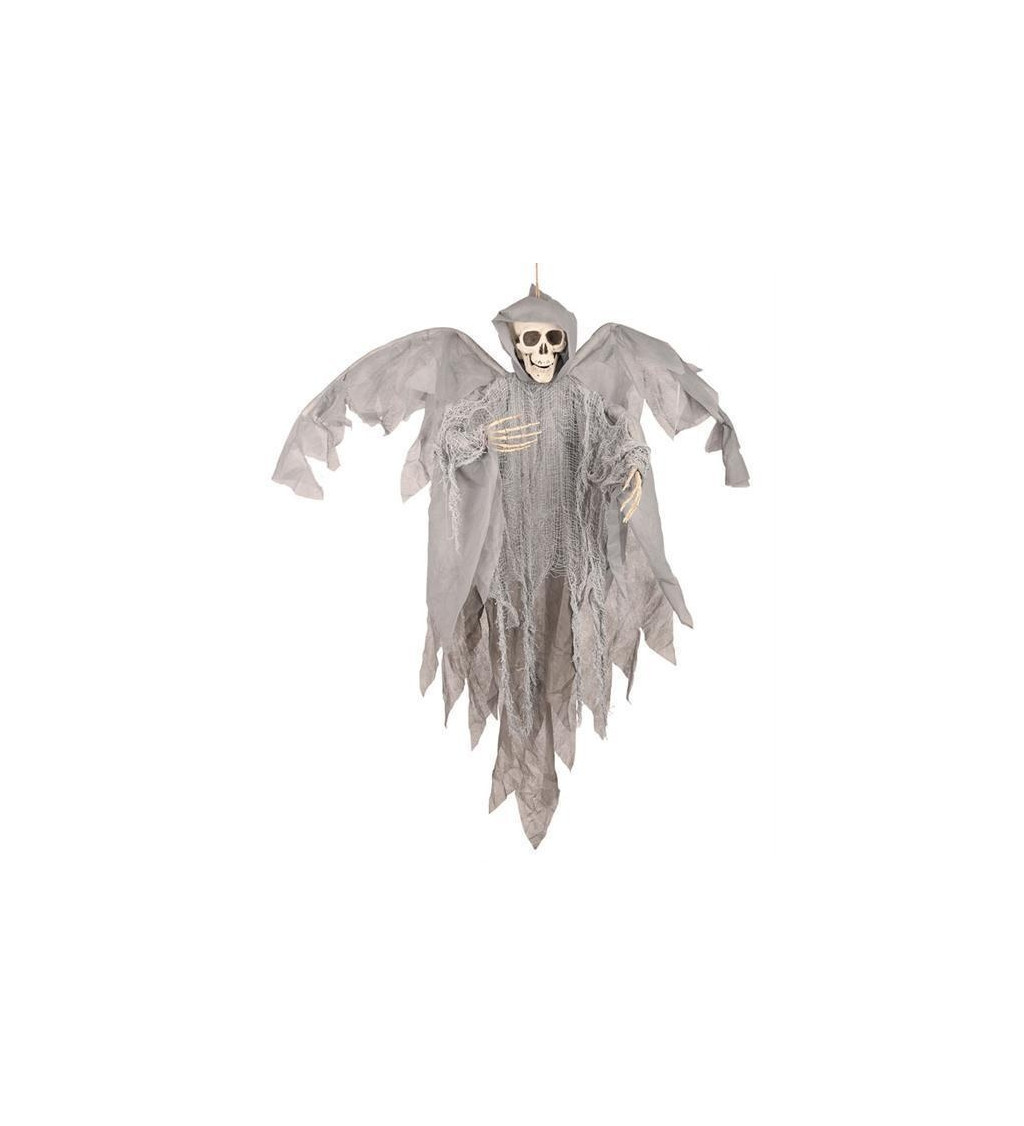 Dekorace - strašidlo s křídly
