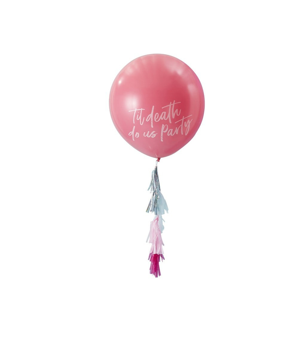 Velký párty balónek - růžový