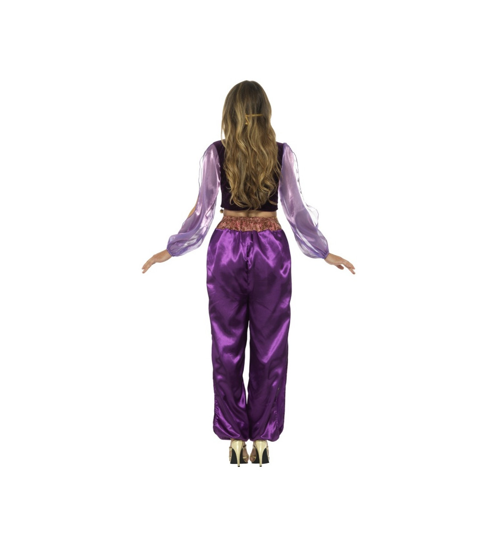 Dámský kostým Arabská tanečnice - fialový