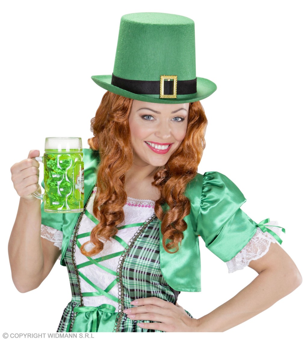 Zelený klobouk St. Patrick's day