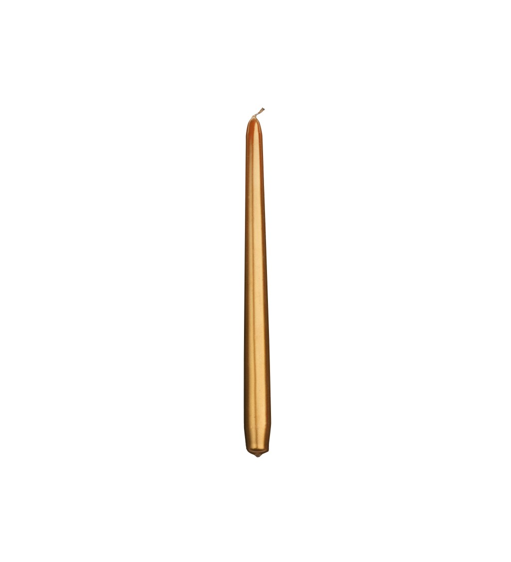 Svíce zlatá - délka 29 cm