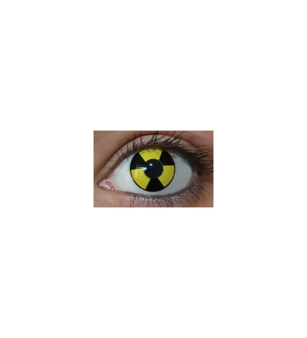 Kontaktní čočky do očí - jaderné nebezpečí