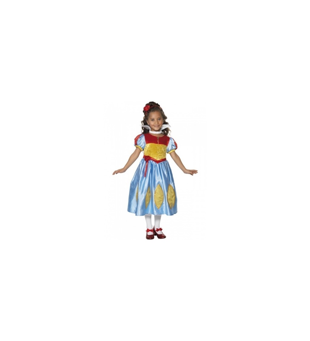 Dětský kostým Sněhurka - dlouhé šaty