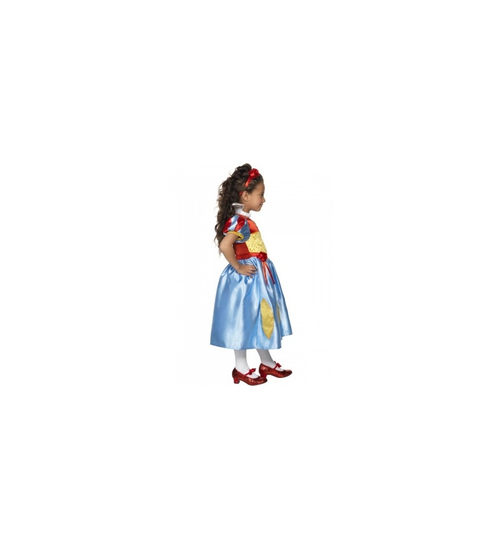Dětský kostým Sněhurka - dlouhé šaty