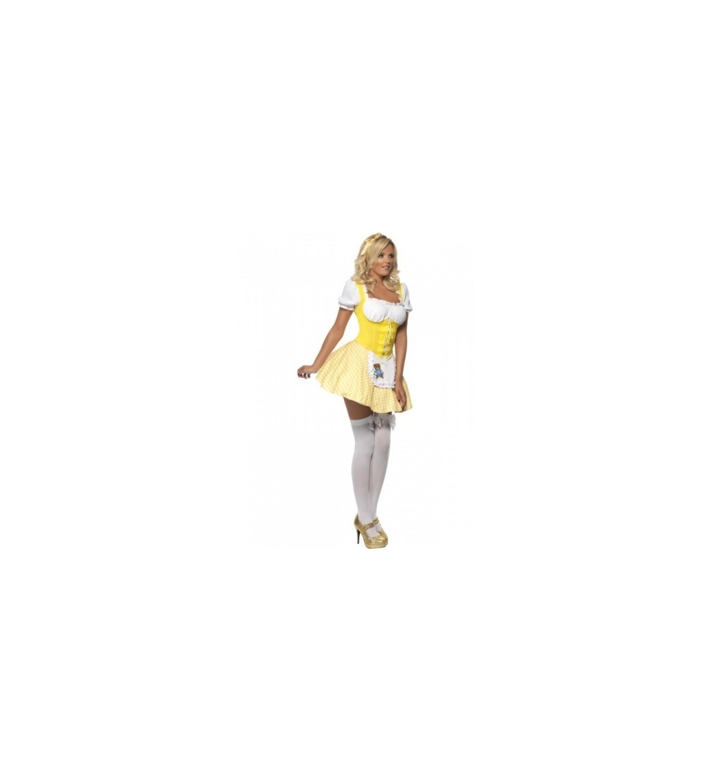 Kostým pro ženy - Hostinská žlutá