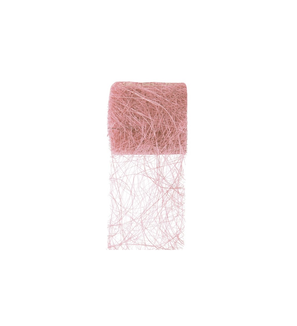 Abaka lýkové vlákno - růžové