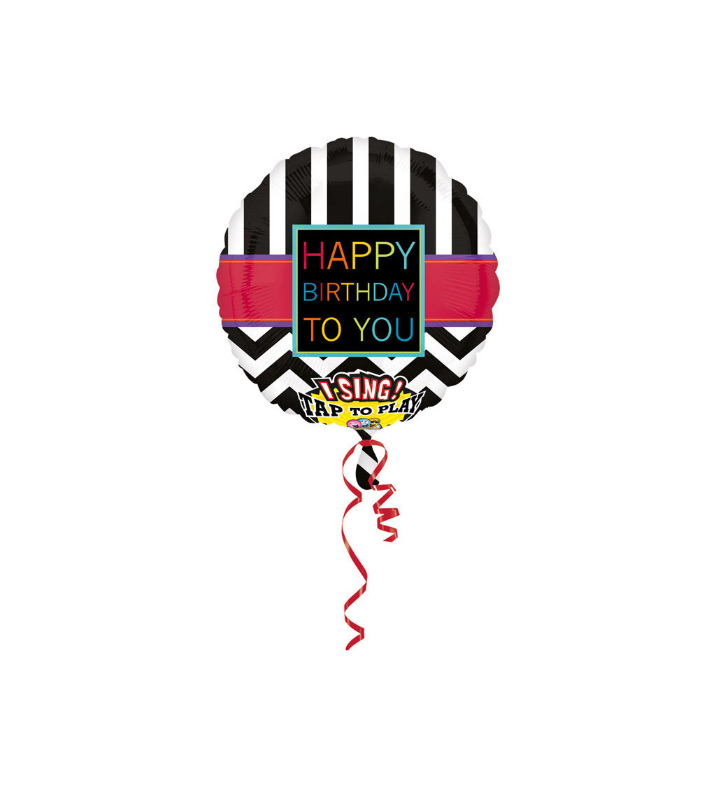 Zpívajicí balonek - happy birthday to you