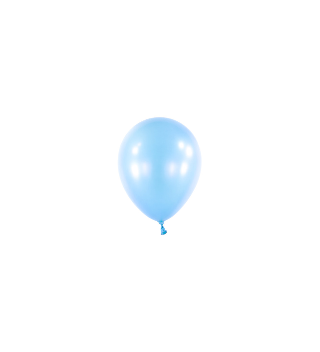 Latexové balónky 13 cm Baby blue, 100 ks