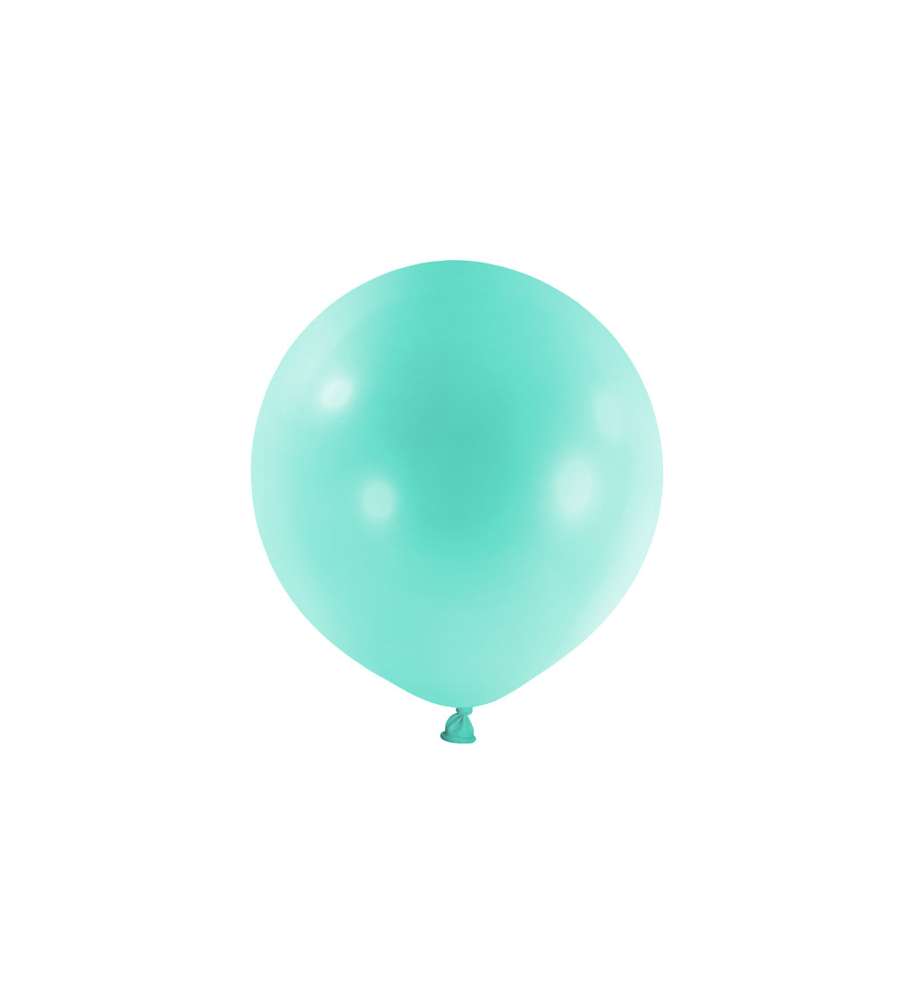 Latexové balónky 61 cm velké mintové, 4 ks