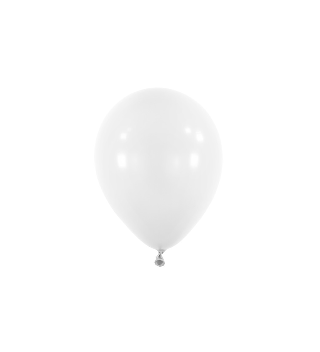 Latexové balónky 35 cm bílé, 50 ks