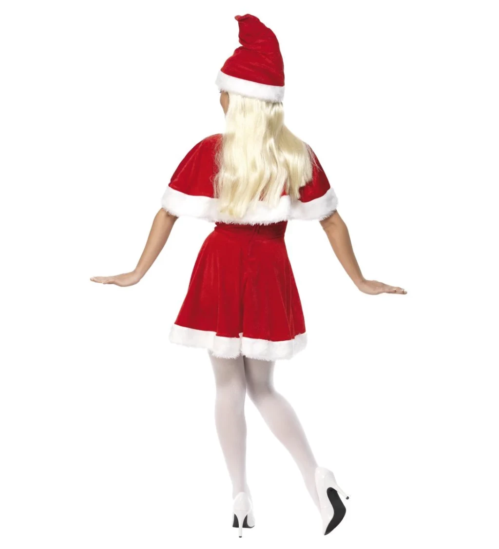 Dámský kostým -  Miss Santa - deluxe