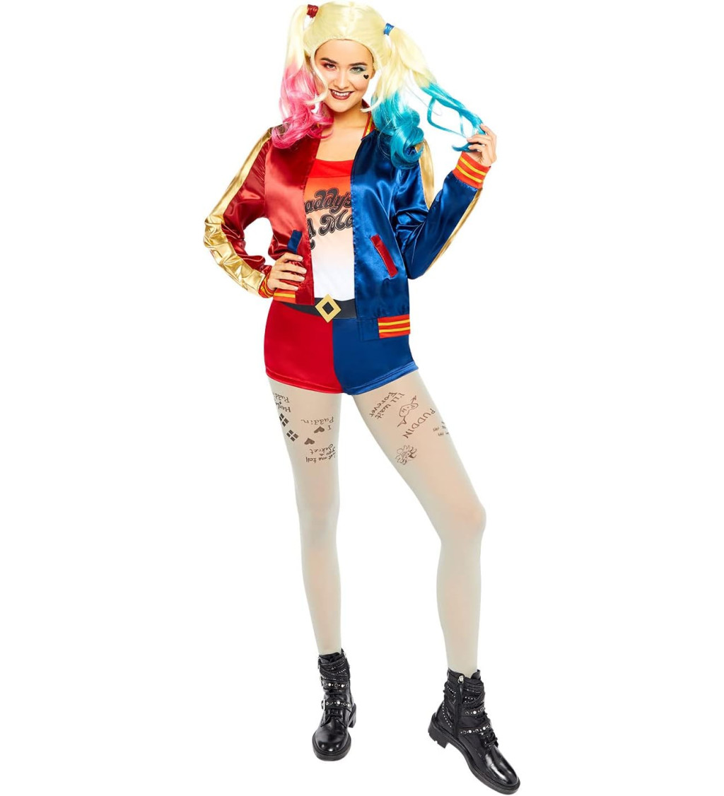 Karnevalový kostým - Harley Quinn z filmu