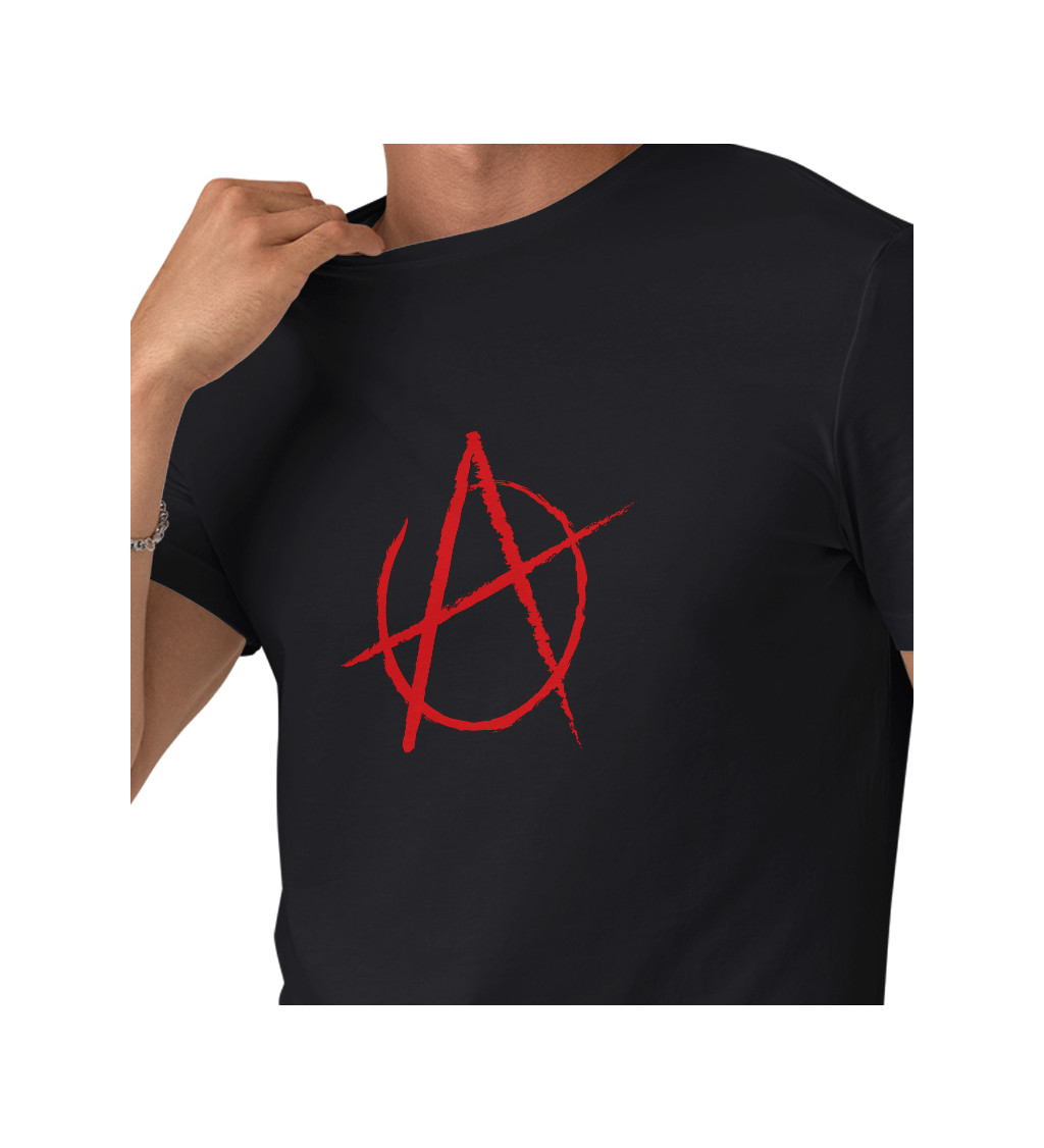 Pánské triko černé - Anarchy 2