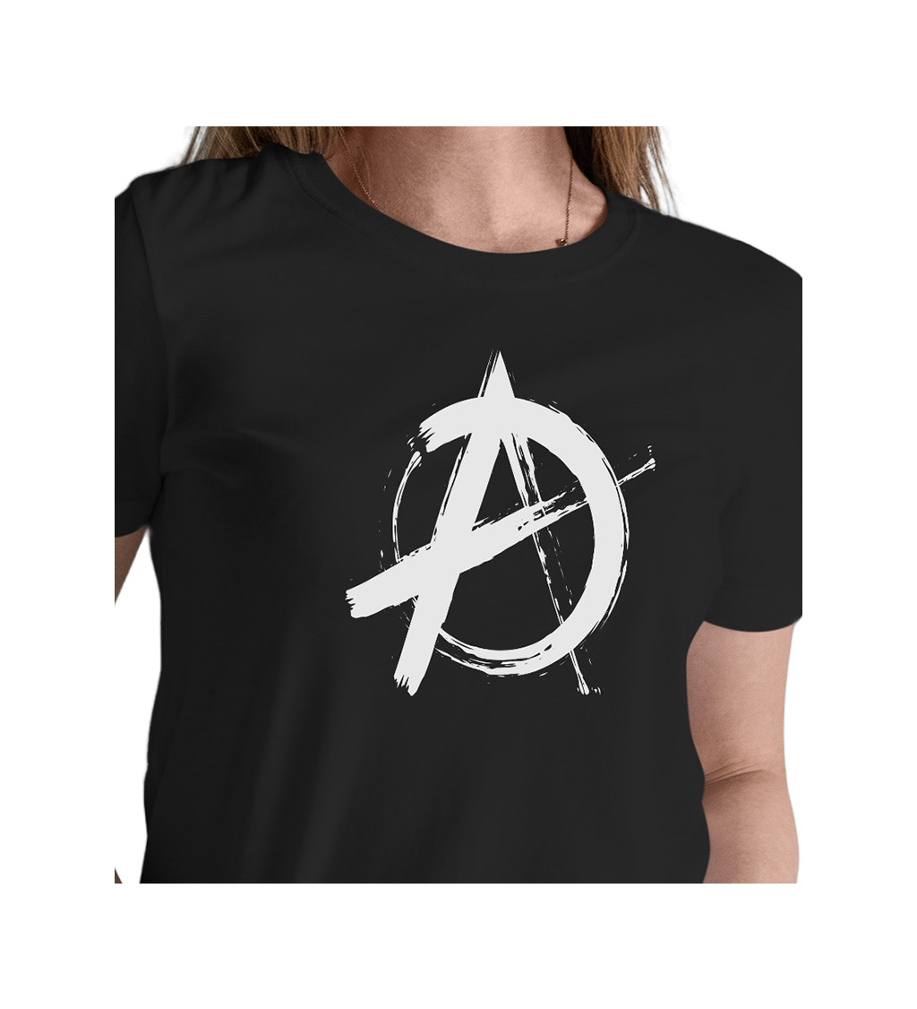 Dámské triko černé - Anarchy