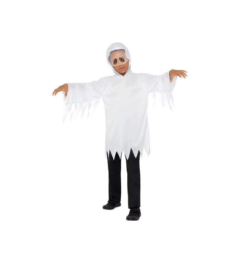 Dětský kostým - Halloweenský duch, unisex