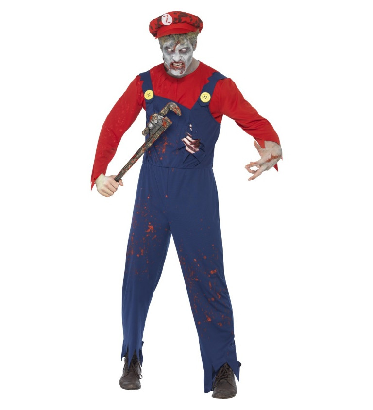 Pánský kostým - Zombie instalatéra
