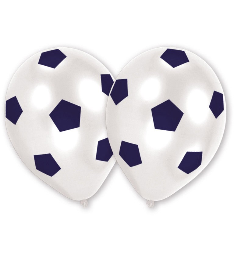 Latexové balónky 25,4 cm fotbalové míče, 8 ks