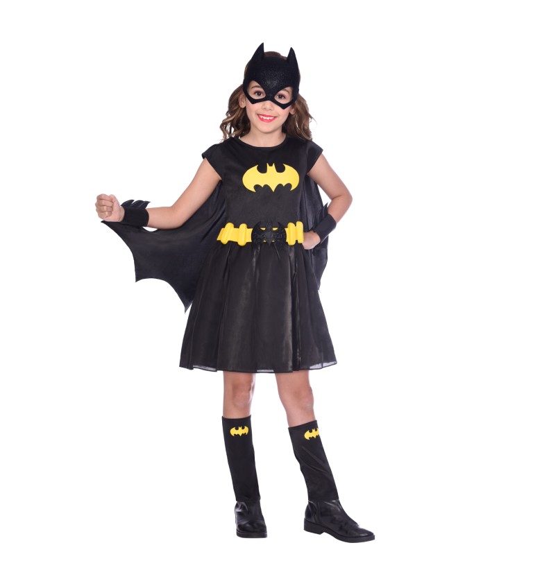 Dětský kostým Batgirl - černý