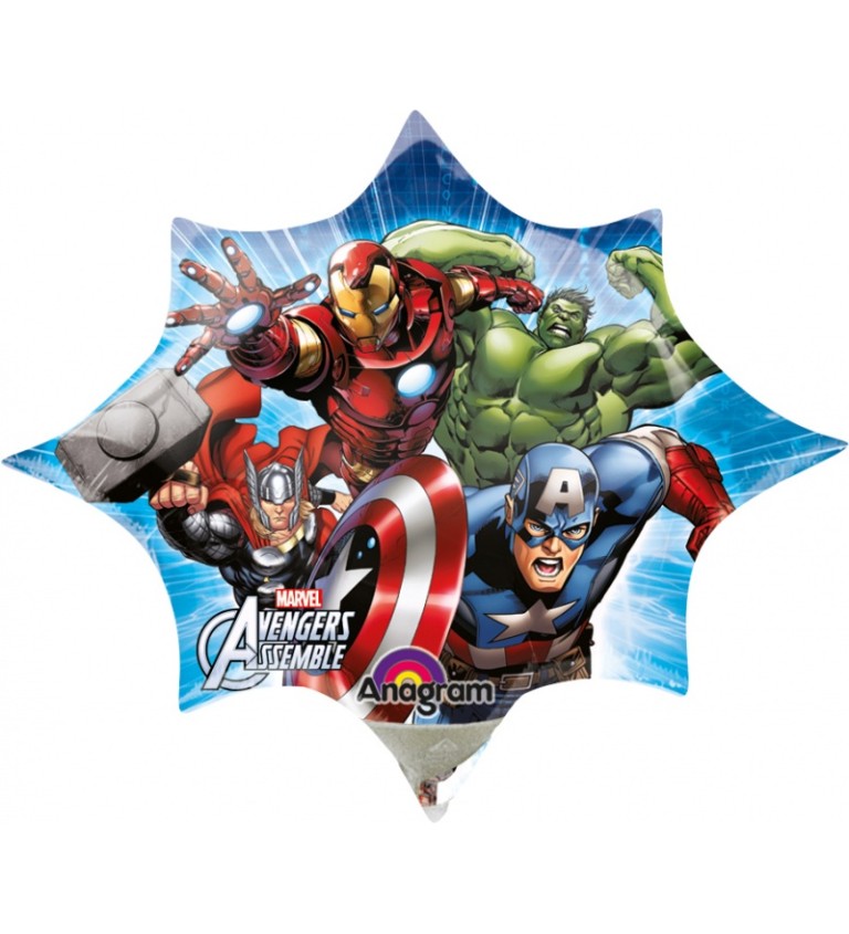 Fóliový balónek - hrdinové Avengers