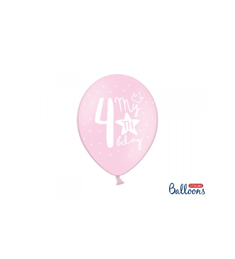 Balení balónků - 4. narozeniny