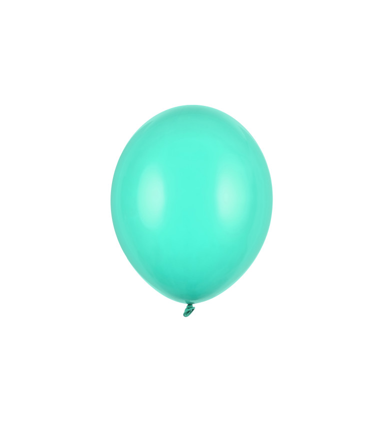 Latexové balónky 27 cm mintové, 10 ks