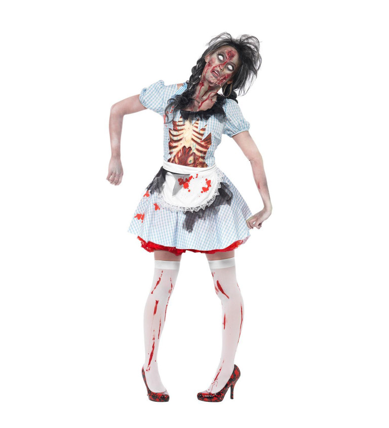 Dámský kostým - Zombie vesničanka