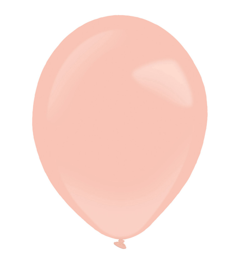 Latexové balónky 13 cm nude, 100 ks