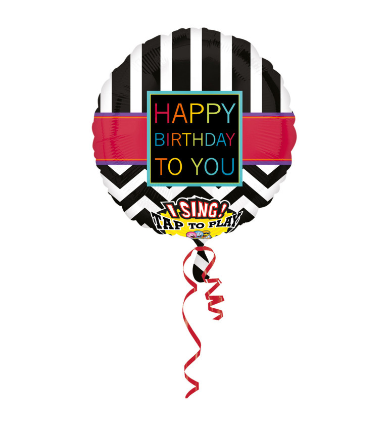 Zpívajicí balonek - happy birthday to you