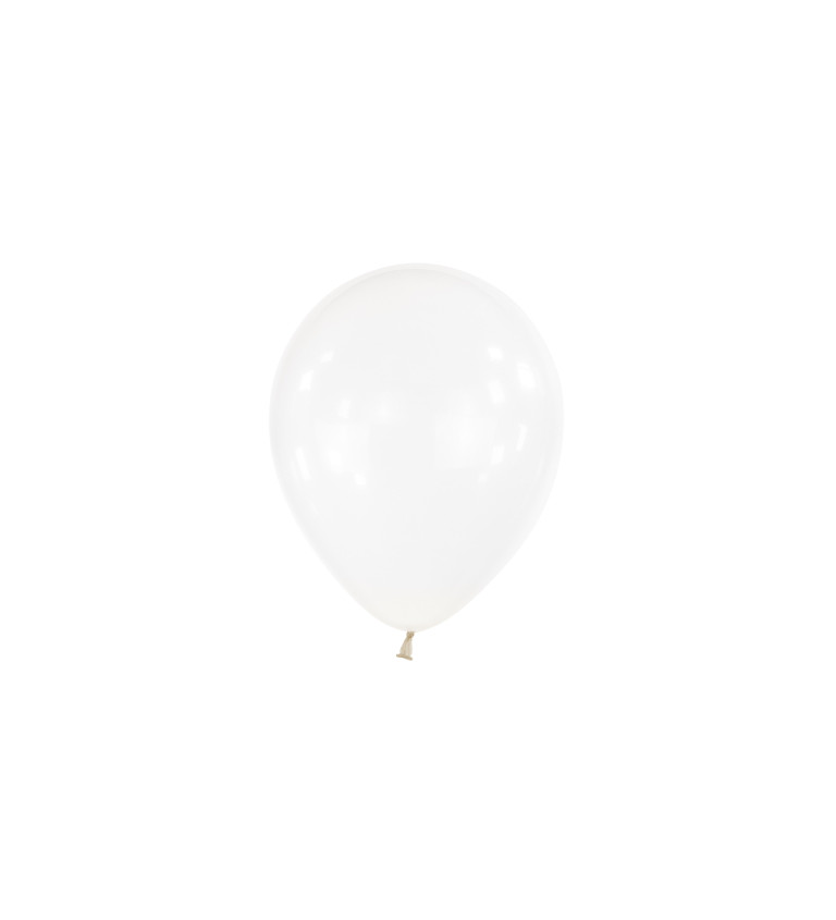 Latexové balónky 13 cm průhledné, 100 ks