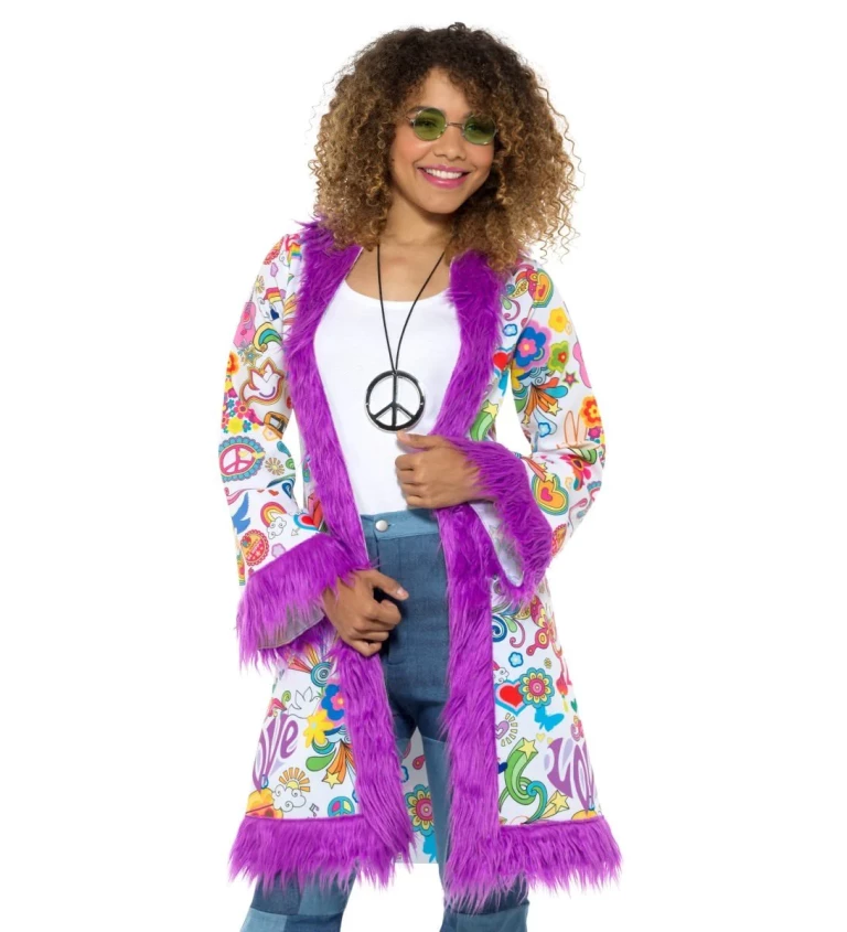 Dámský kostým - hippie plášť