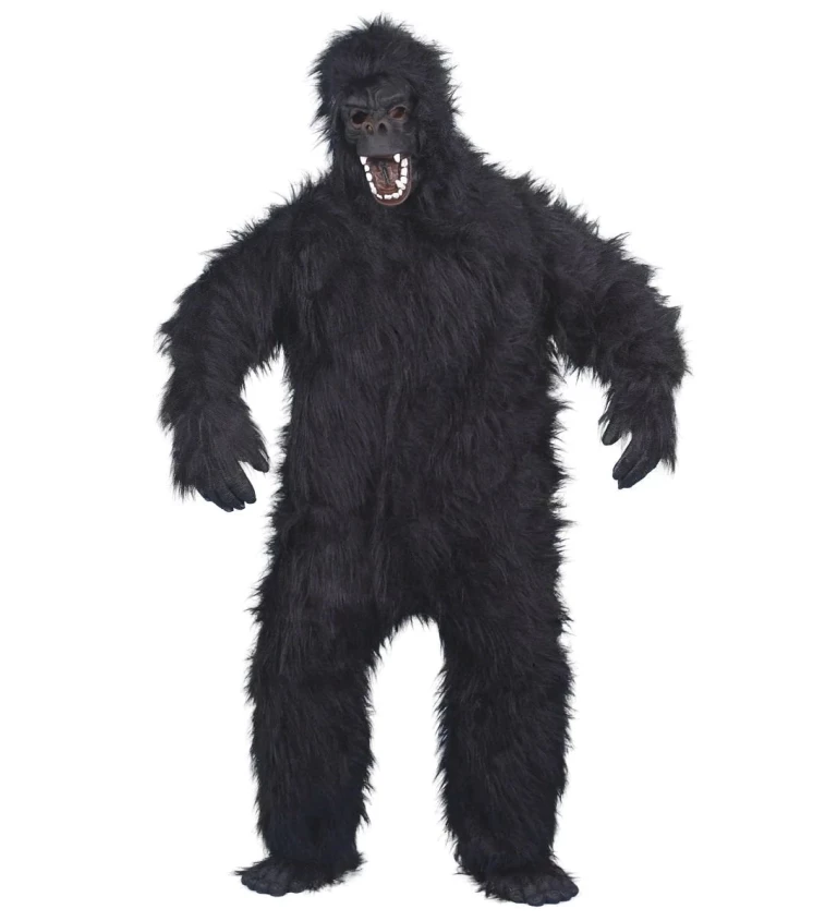 Unisex kostým Gorily - deluxe