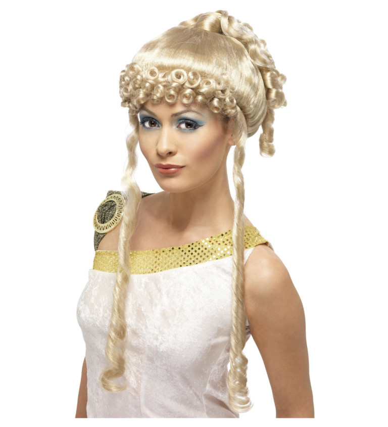 Dámská paruka - Řecká kráska - blond