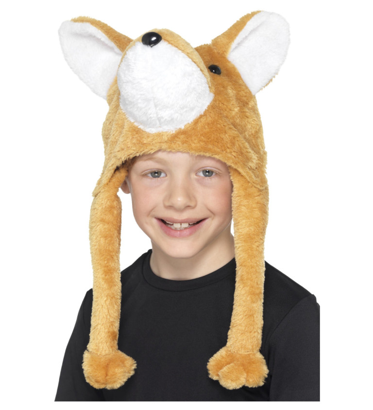 Dětská čepice - Chytrá liška