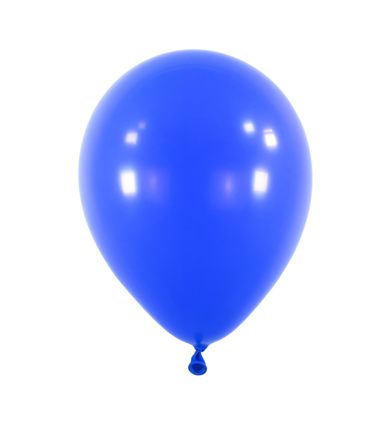 Latexové balónky dekorační - krystalově modré