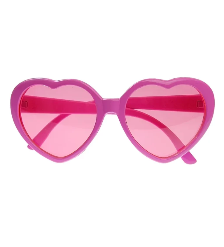 Dámské brýle - růžové srdce