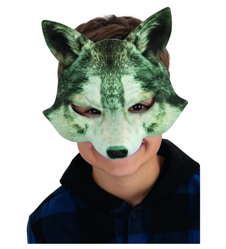 Maska na obličej - Vlk